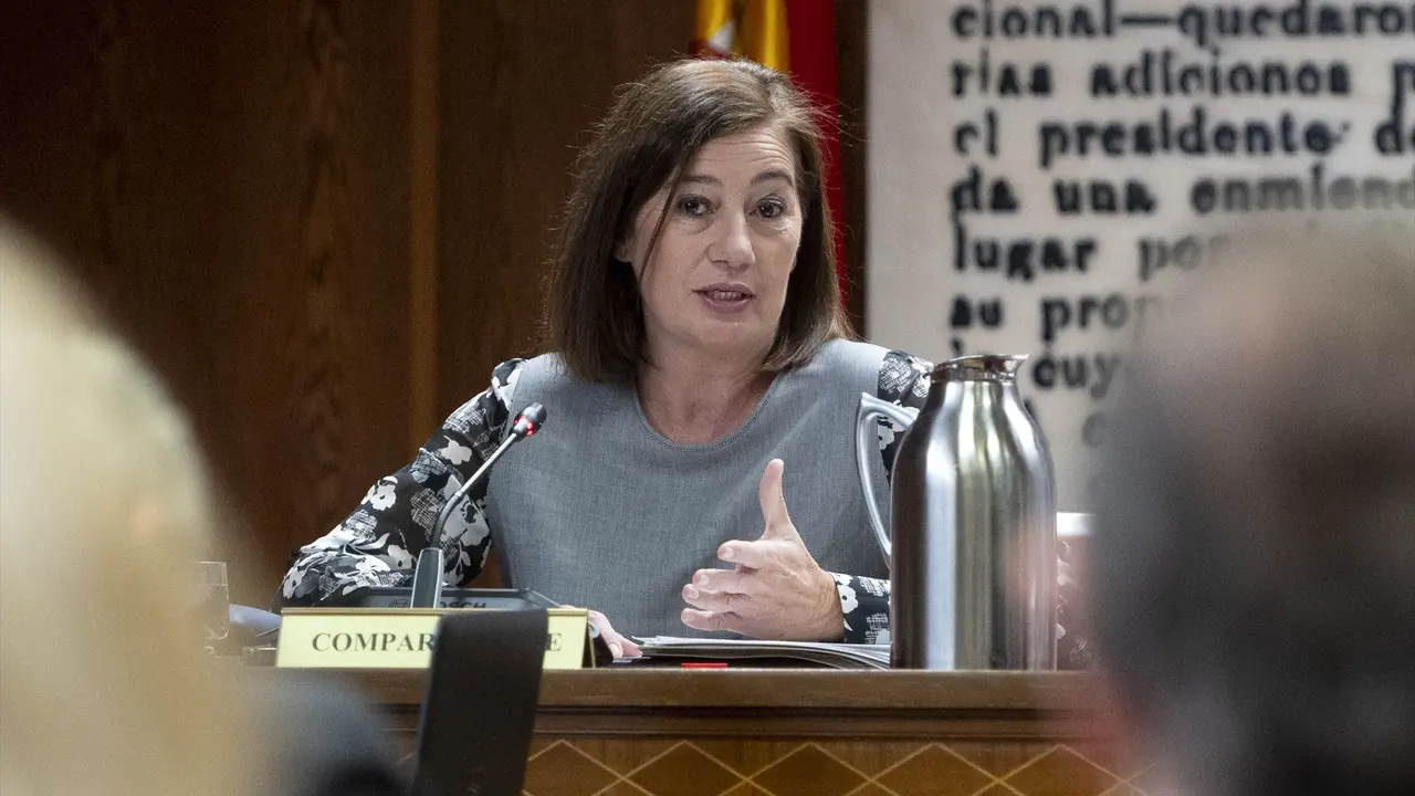 La presidenta del Congreso de los Diputados, Francina Armengol, comparece ante la Comisi&oacute;n de Investigaci&oacute;n sobre el &lsquo;caso Koldo&rsquo;. Alberto Ortega