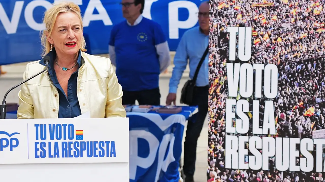 La candidata del Partido Popular Mar&iacute;a Luisa Pe&oacute;n. / A.E.