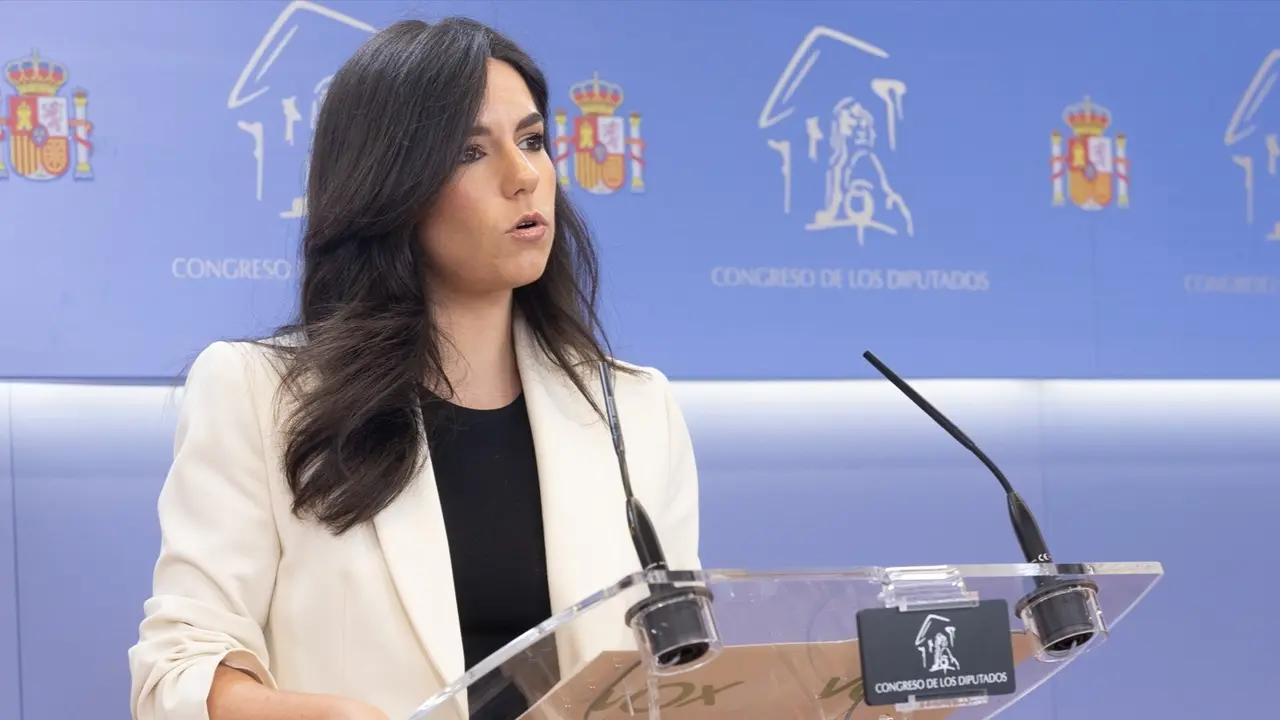 La portavoz de Vox en el Congreso, Pepa Mill&aacute;n. Eduardo Parra
