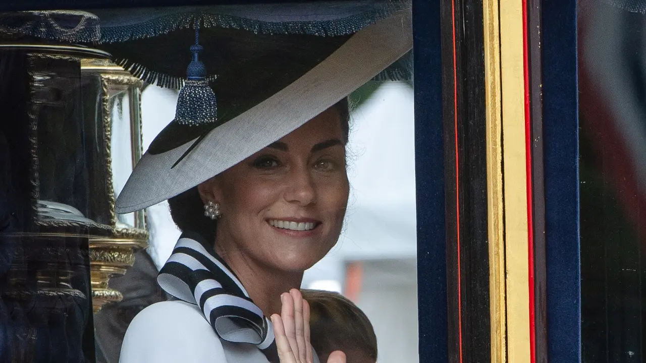 La princesa de Gales, Kate Middelton, en su primera aparici&oacute;n p&uacute;blica tras anunciar el tratamiento contra el c&aacute;ncer. Thomas Krych