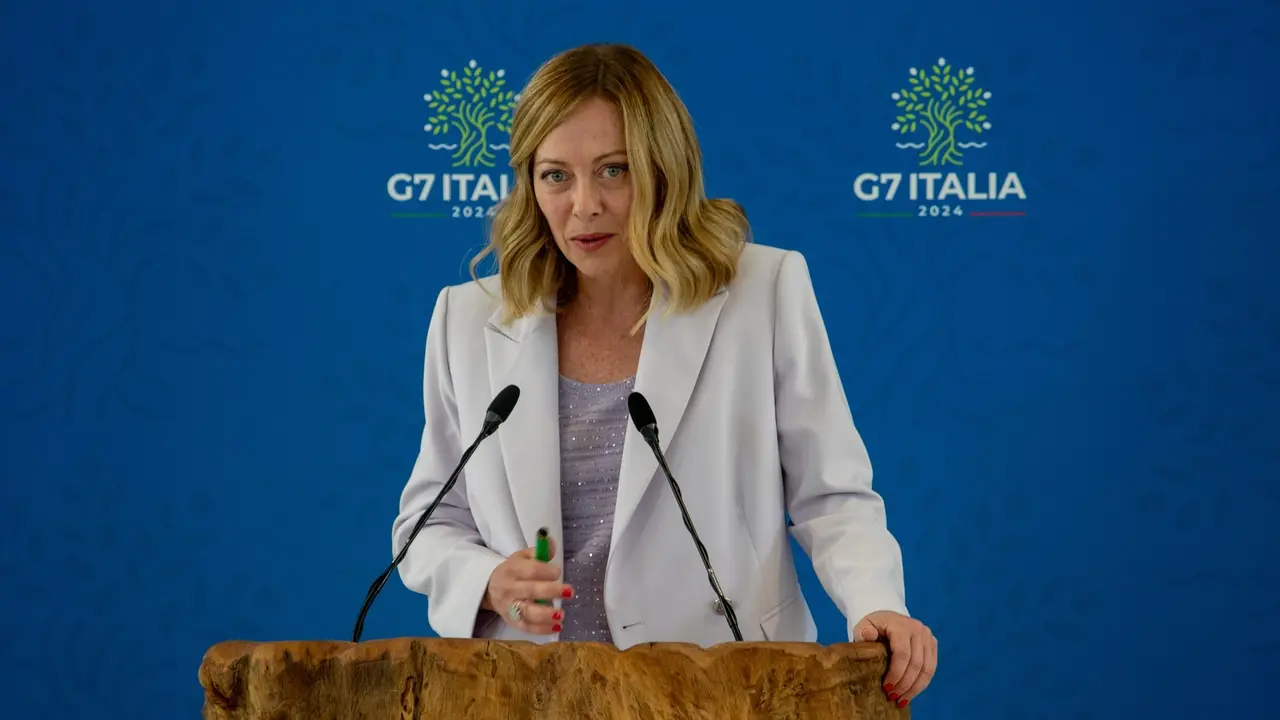 La primera ministra italiana, Giorgia Meloni. Marco Cordone
