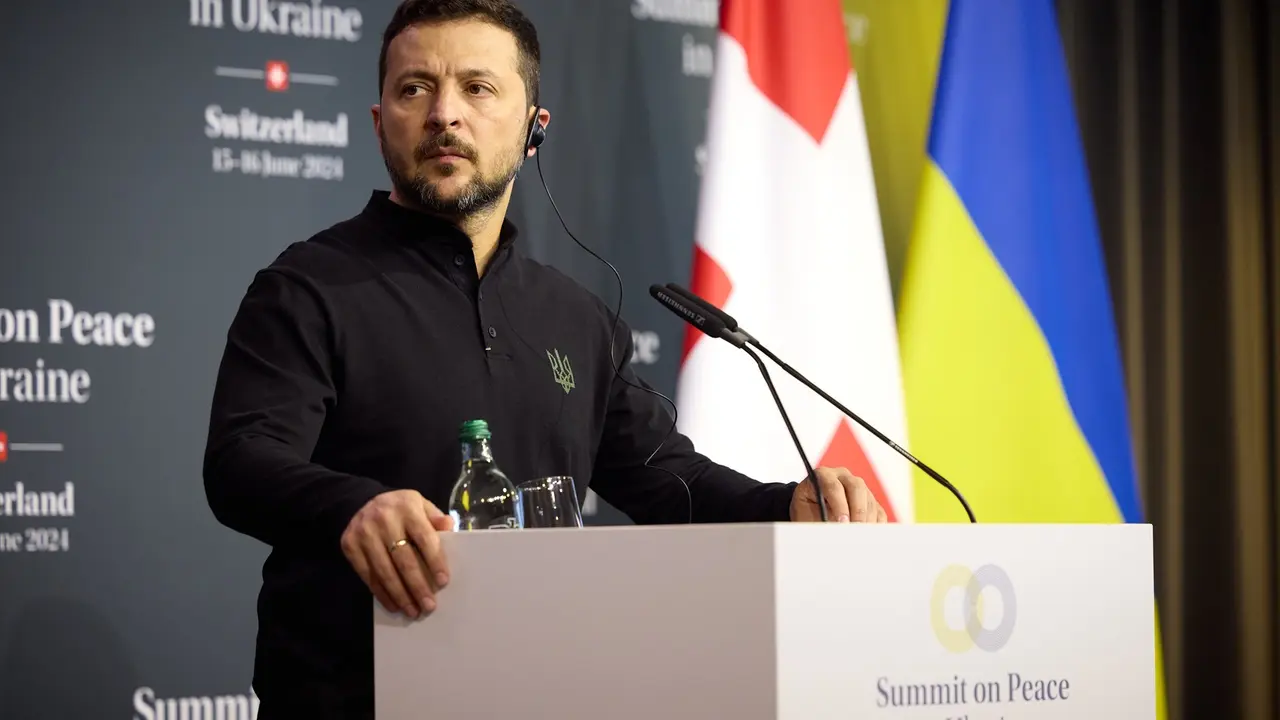 El presidente ucraniano, Volodimir Zelensky. EP