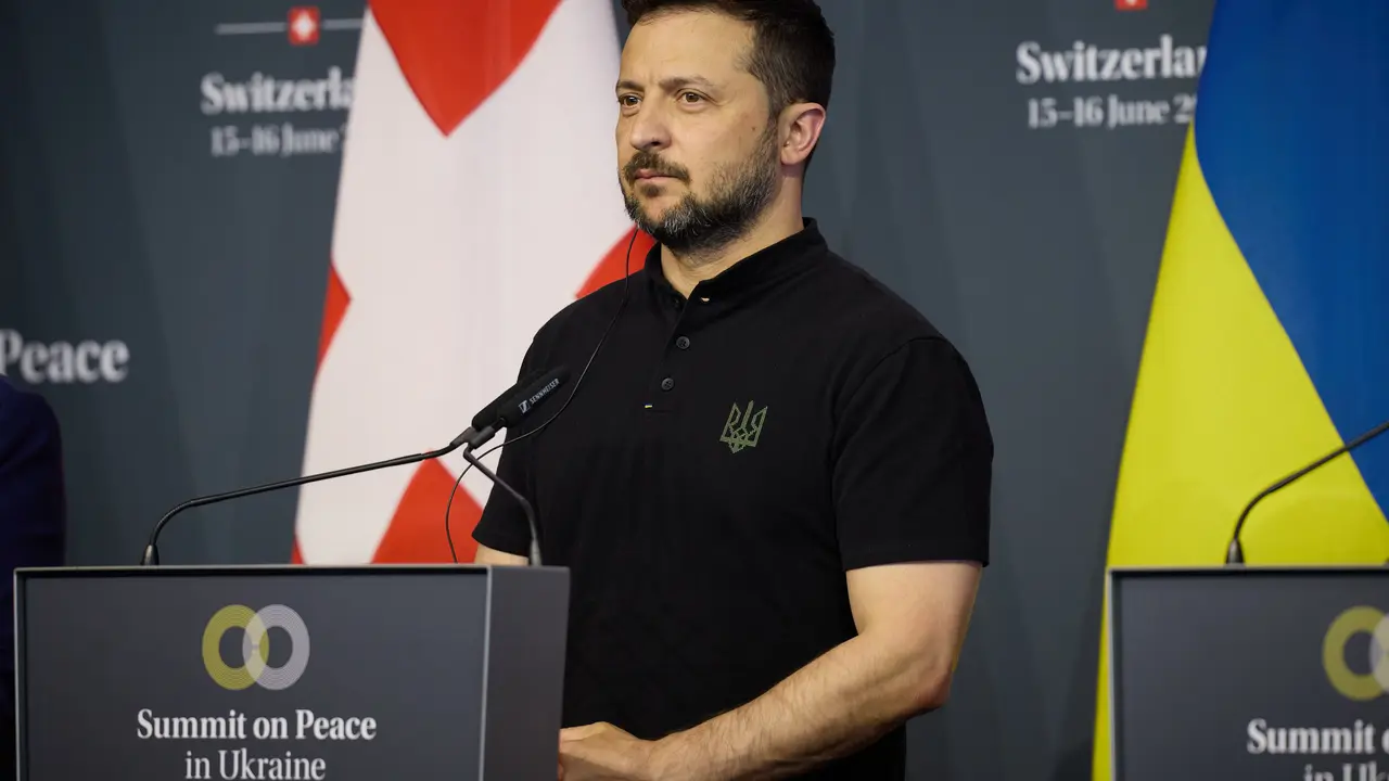 El presidente ucraniano, Volodimir Zelenski. EP