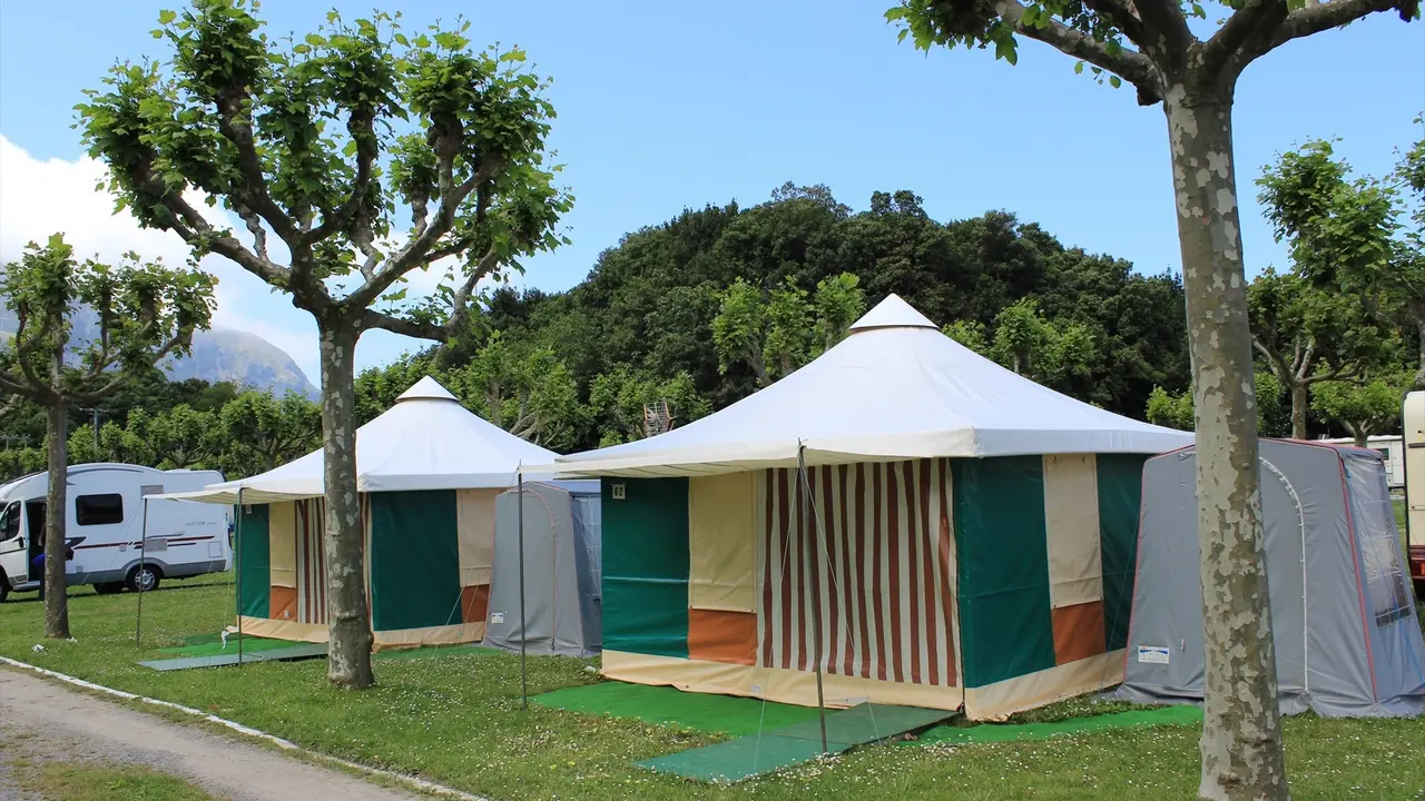 El camping en la playa de Arenillas. EP
