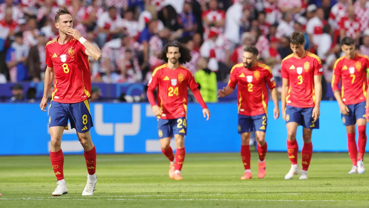 Fabi&aacute;n celebrando un gol. AFP7