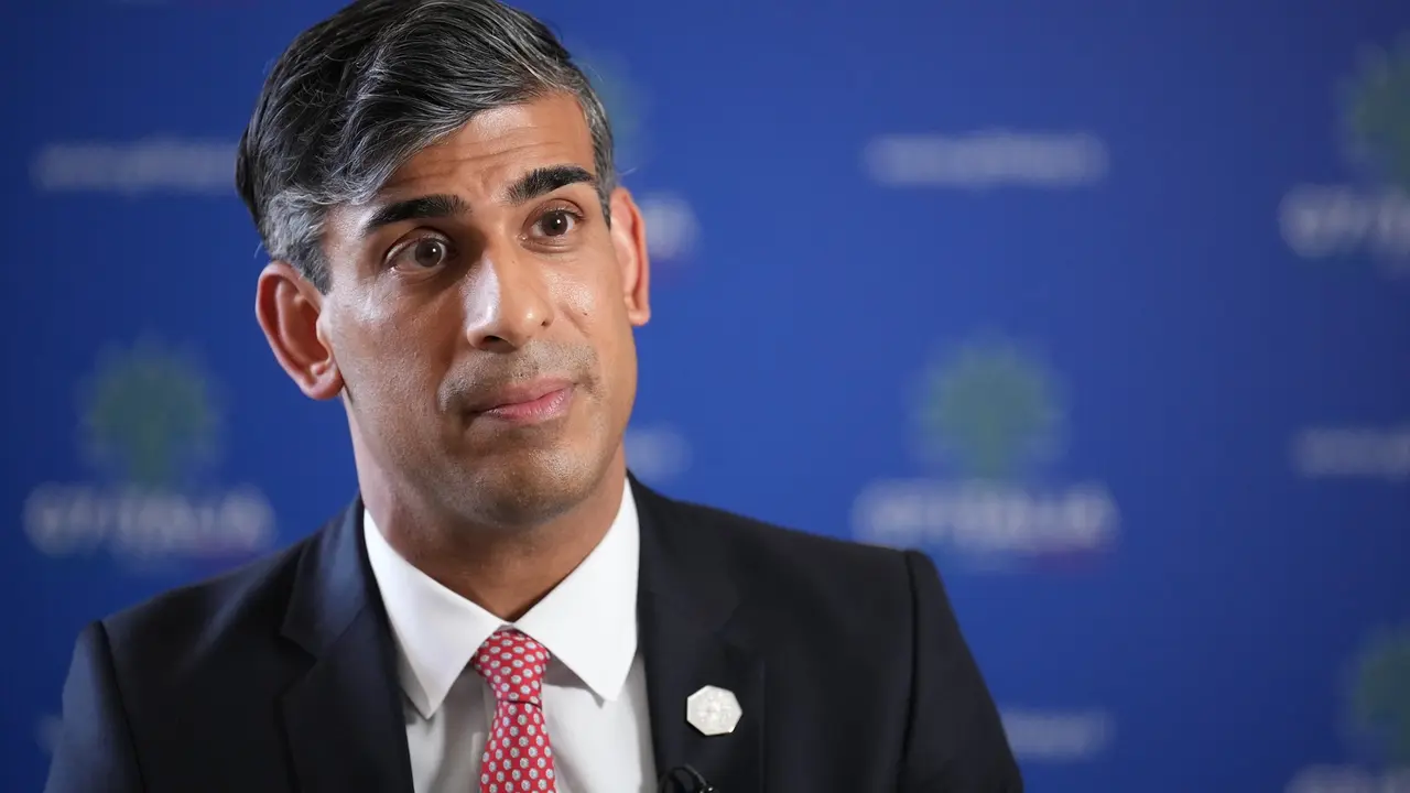 El primer ministro brit&aacute;nico, Rishi Sunak. EP / Archivo