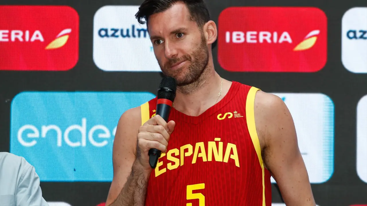 El jugador espa&ntilde;ol, Rudy Fern&aacute;ndez. AFP7