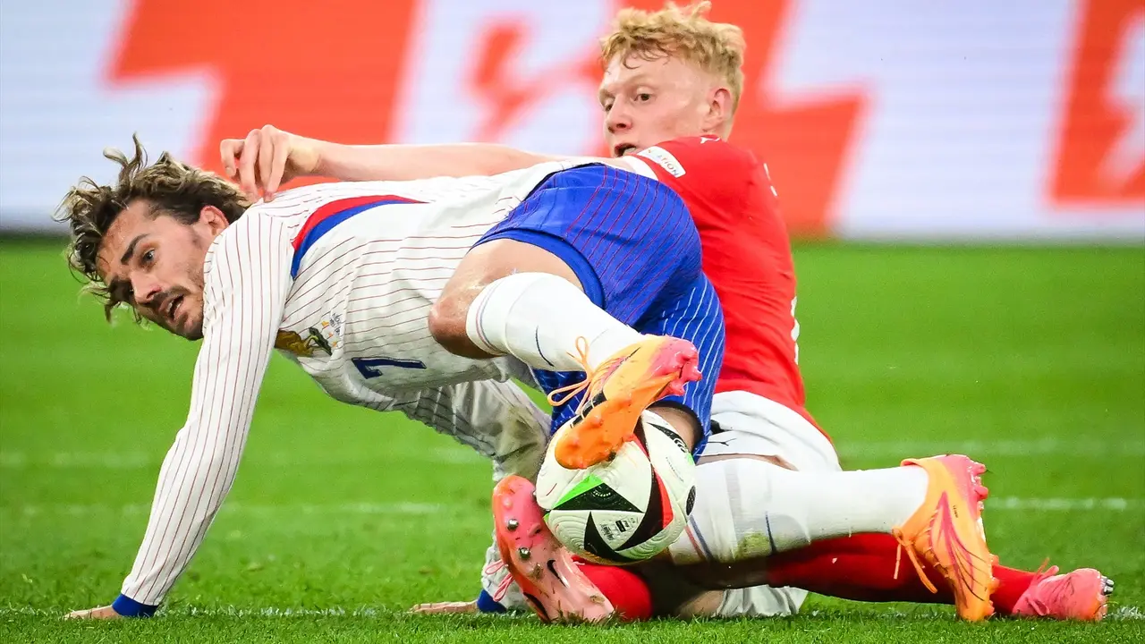 Antoine Griezmann durante un partido. AFP7