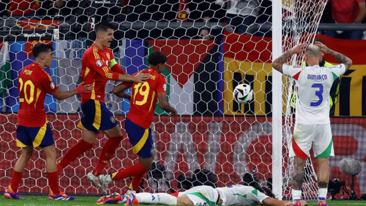 Creo que el toque de Morata marca una gran diferencia all&iacute;. Williams fue brillante, r&aacute;pido y meti&oacute; un bal&oacute;n feroz. Pero el cabezazo de Morata derrib&oacute; tanto a Donnarumma como al pobre Calafiori.