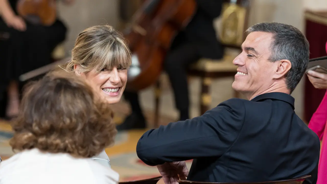 El presidente del Gobierno, Pedro S&aacute;nchez, y su mujer, Bego&ntilde;a G&oacute;mez. / EP