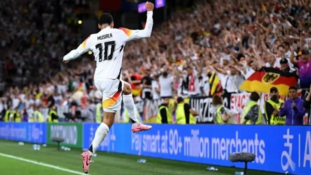 El gol sereno de Musiala le ha situado en lo m&aacute;s alto de la tabla de goleadores de la EURO 2024 con tres goles, junto con el georgiano Georges Mikautadze.