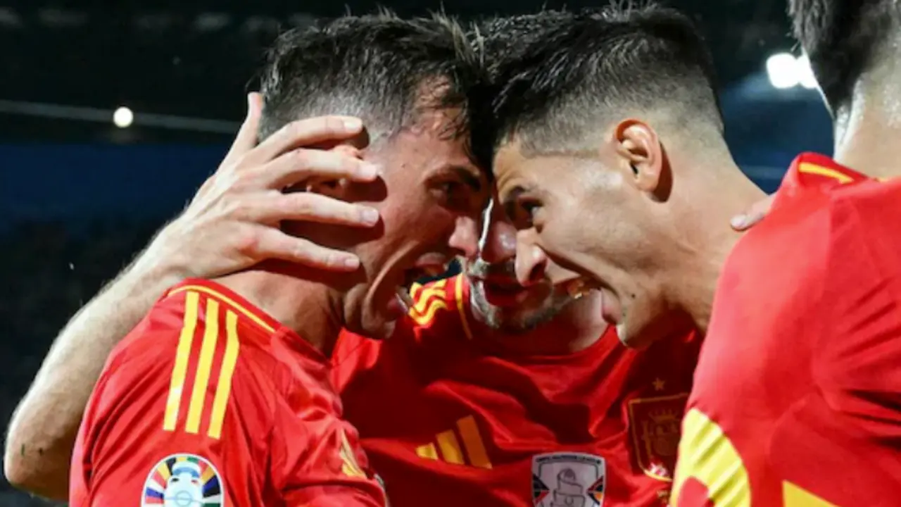 Espa&ntilde;a remonta un 1-0 para vencer a Georgia por 4-1 y avanzar a los cuartos de final de la EURO 2024.