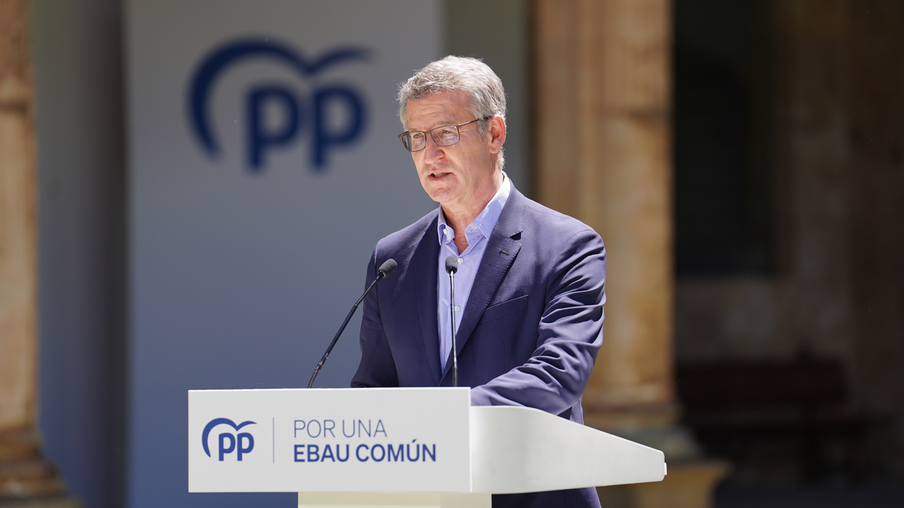 El presidente del Partido Popular, Alberto N&uacute;&ntilde;ez Feij&oacute;o. / EP