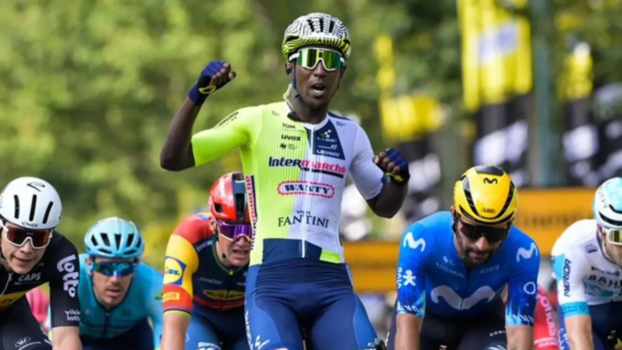 El ciclista eritreo Biniam Girmay (Intermarch&eacute;-Wanty) se adjudic&oacute; la tercera etapa del Tour de Francia de 2024.
ASO