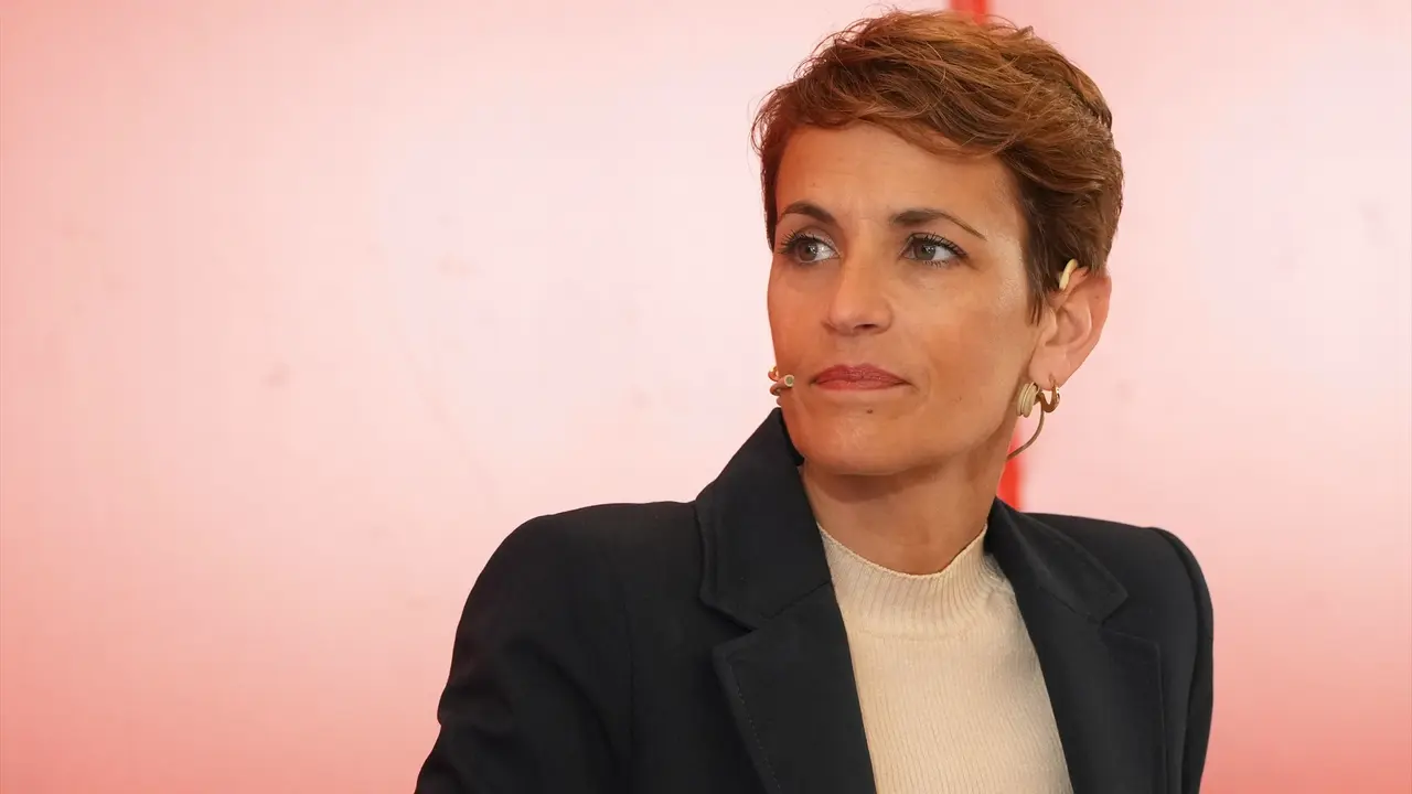 La presidenta de Navarra, Mar&iacute;a Chivite. Archivo
