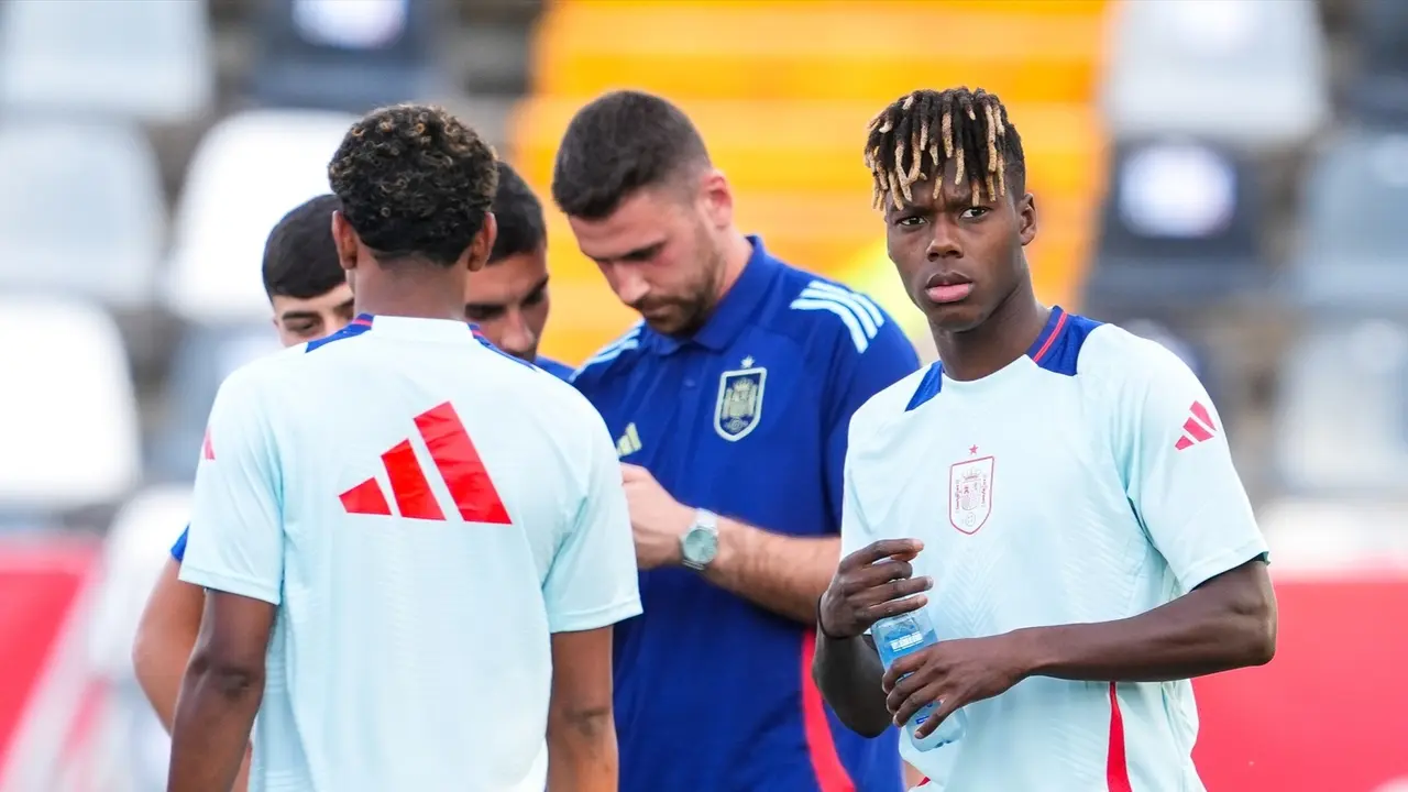 El futbolista espa&ntilde;ol, Nico Williams. AFP7