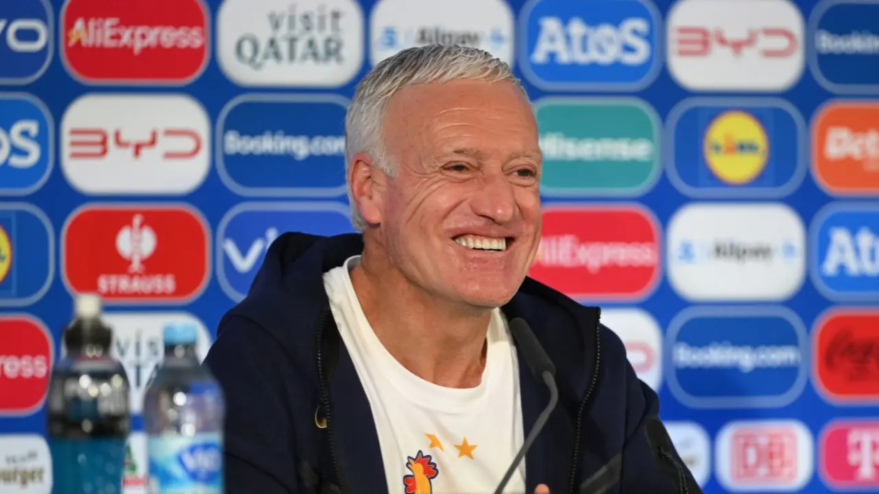 El seleccionador franc&eacute;s, Didier Deschamps. Uefa