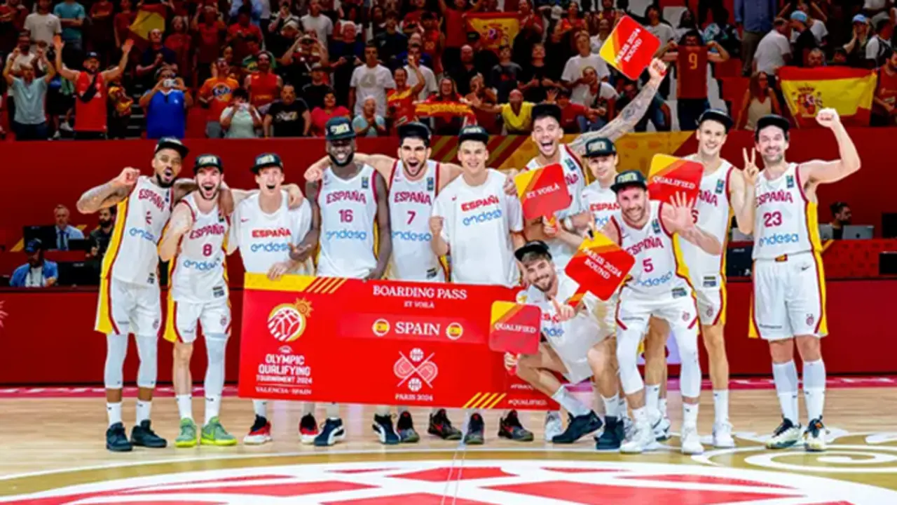 Espa&ntilde;a celebra la clasificaci&oacute;n para los Juegos Ol&iacute;mpicos de Paris 2024. / EP
