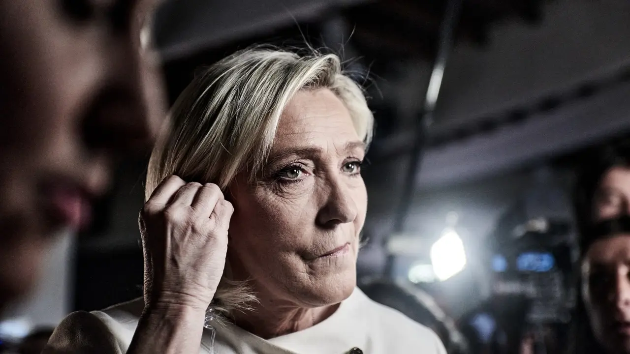La l&iacute;der pol&iacute;tica, Marine Le Pen. Antonin Burat