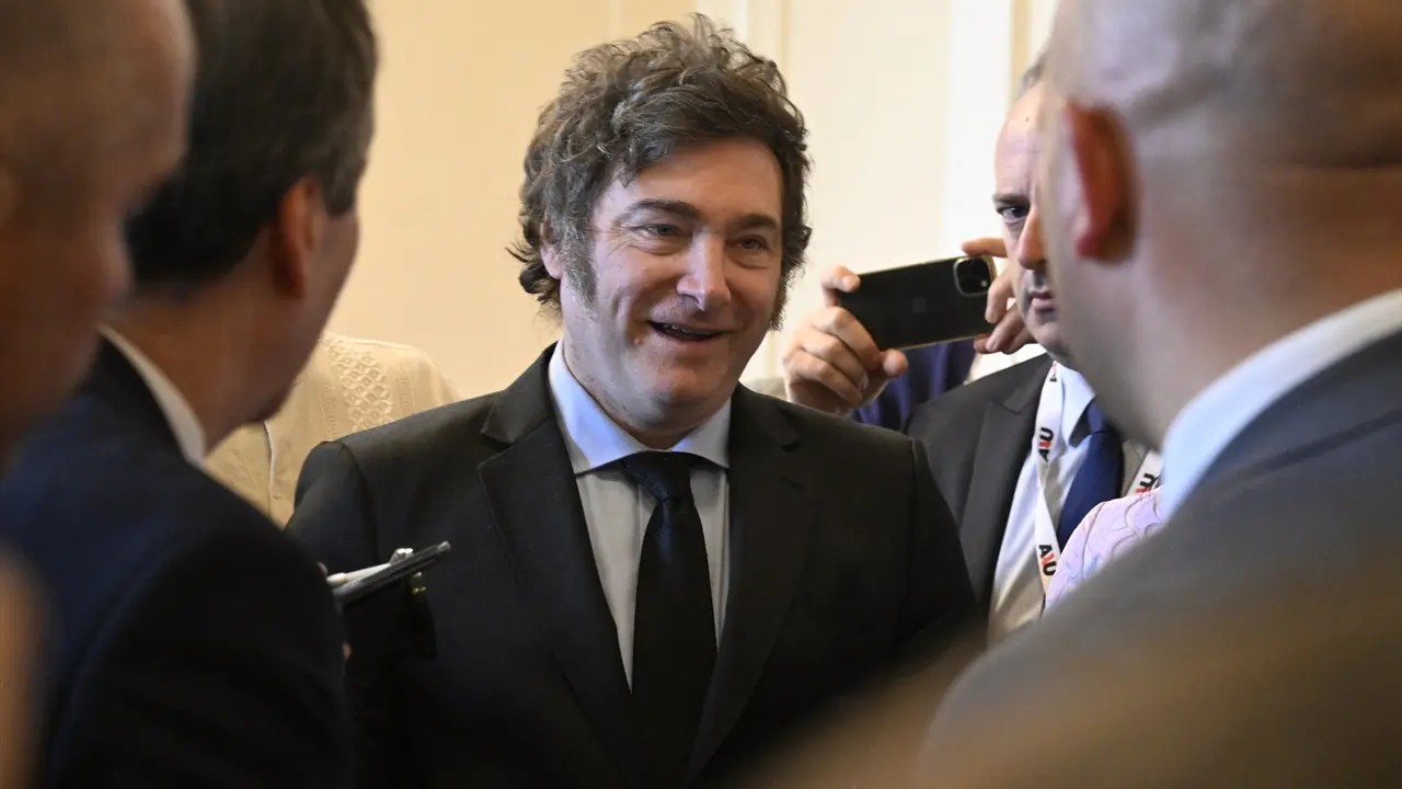 El presidente argentino, Javier Milei. EP