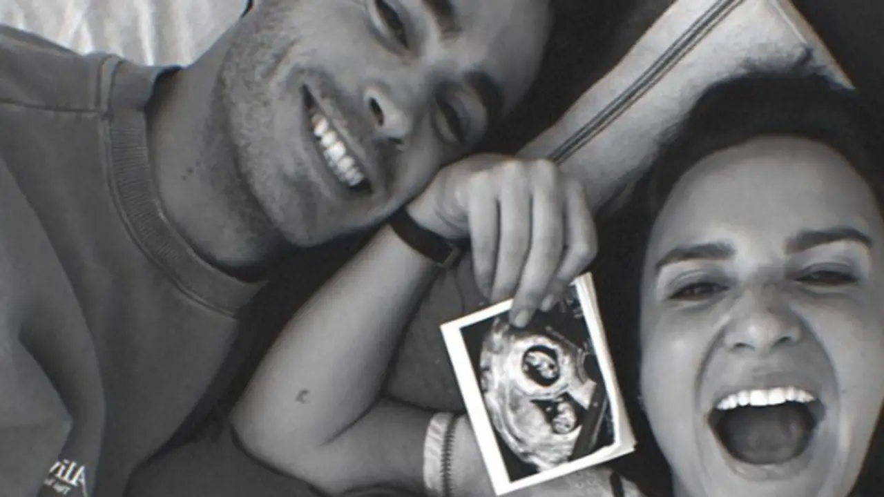 Marta Pombo y su marido. / Instagram