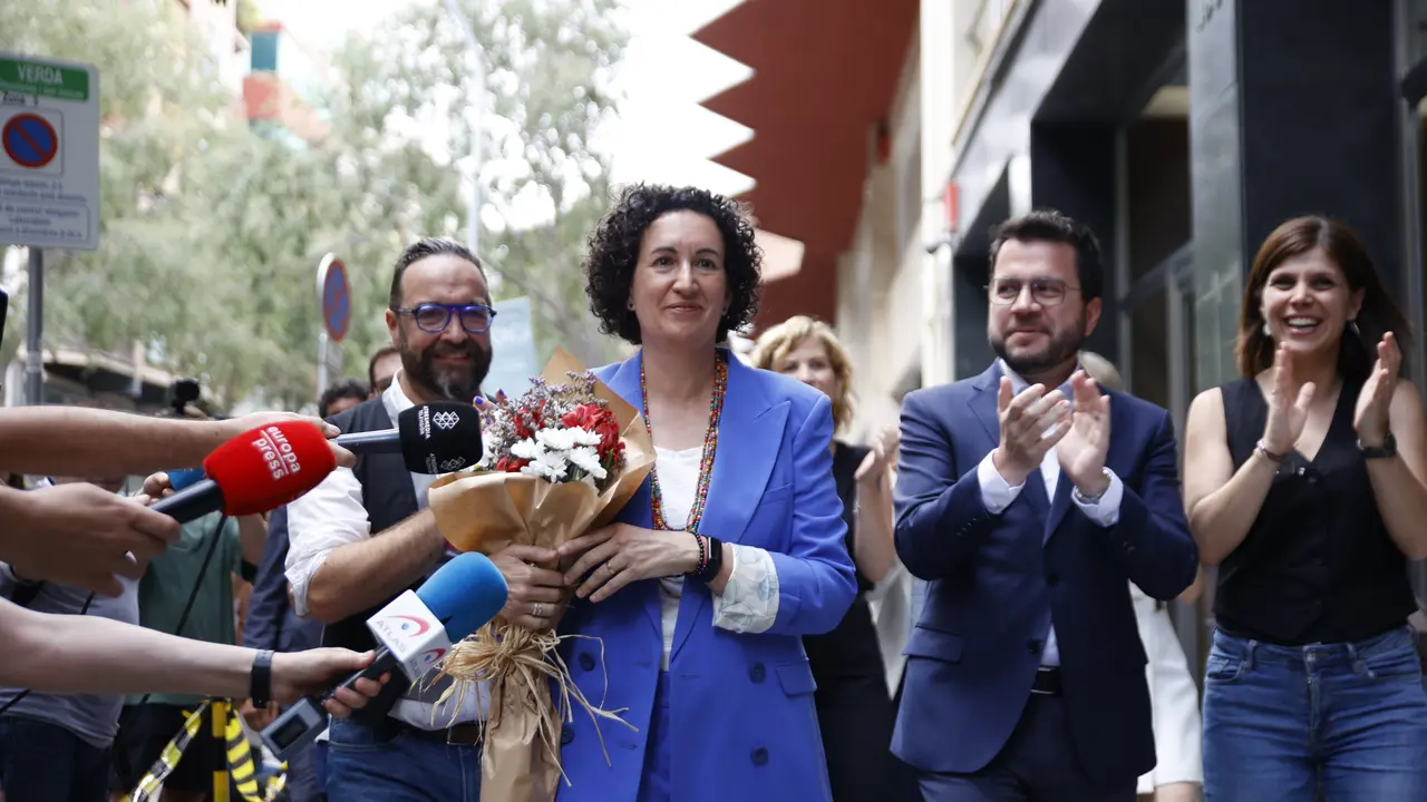 La secretaria general de ERC, Marta Rovira. / EP