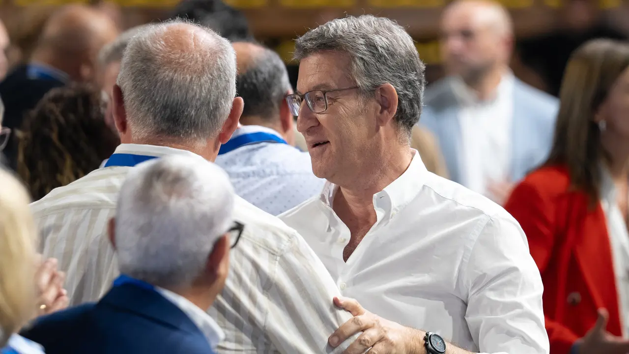 El presidente del PP, Alberto N&uacute;&ntilde;ez Feij&oacute;o. / EP