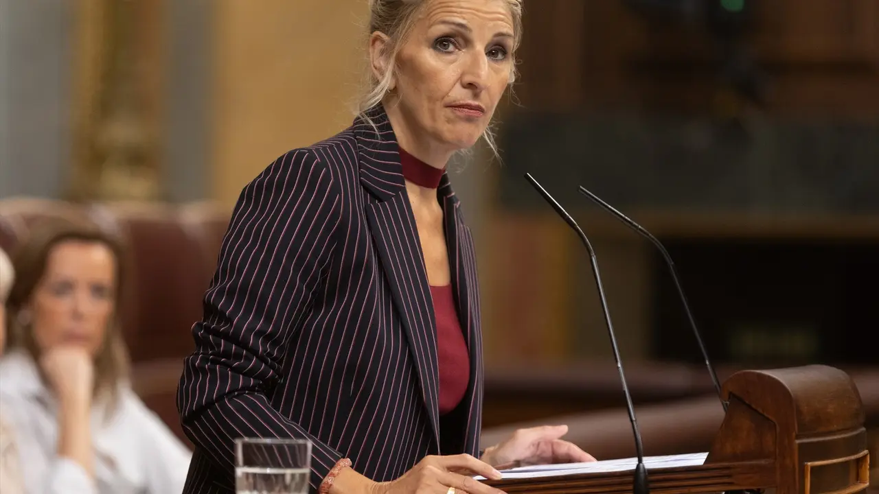 La vicepresidenta segunda y ministra de Trabajo, Yolanda D&iacute;az. Eduardo Parra / Archivo
