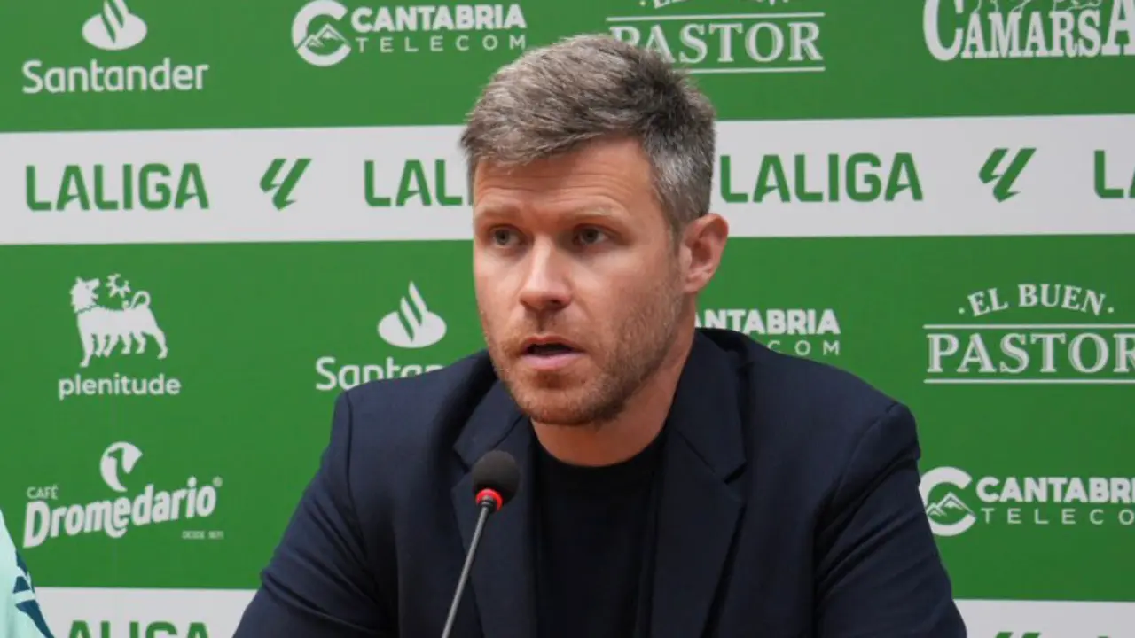 Mikel Martija, el director deportivo del Racing de Santander. / Racing