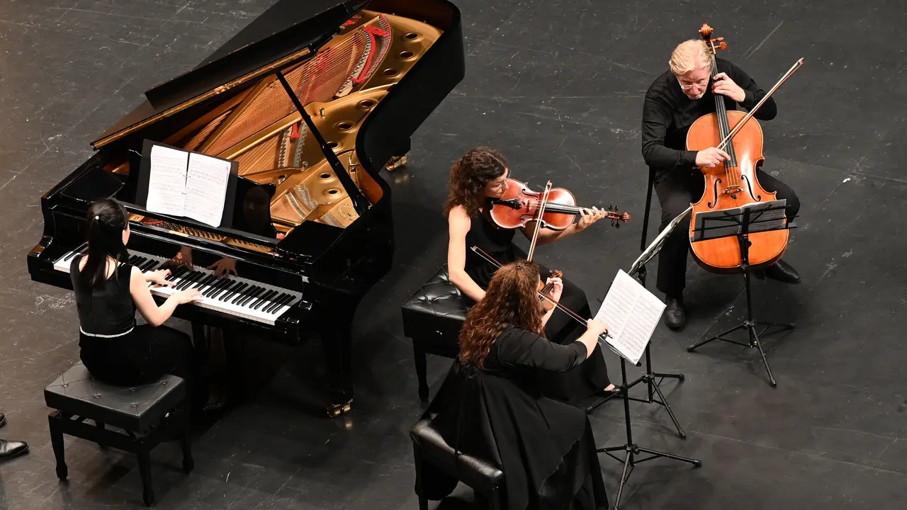 Frans Helmerson en el Encuentro de M&uacute;sica y Academia. / ENCUENTRO DE M&Uacute;SICA Y ACADEMIA