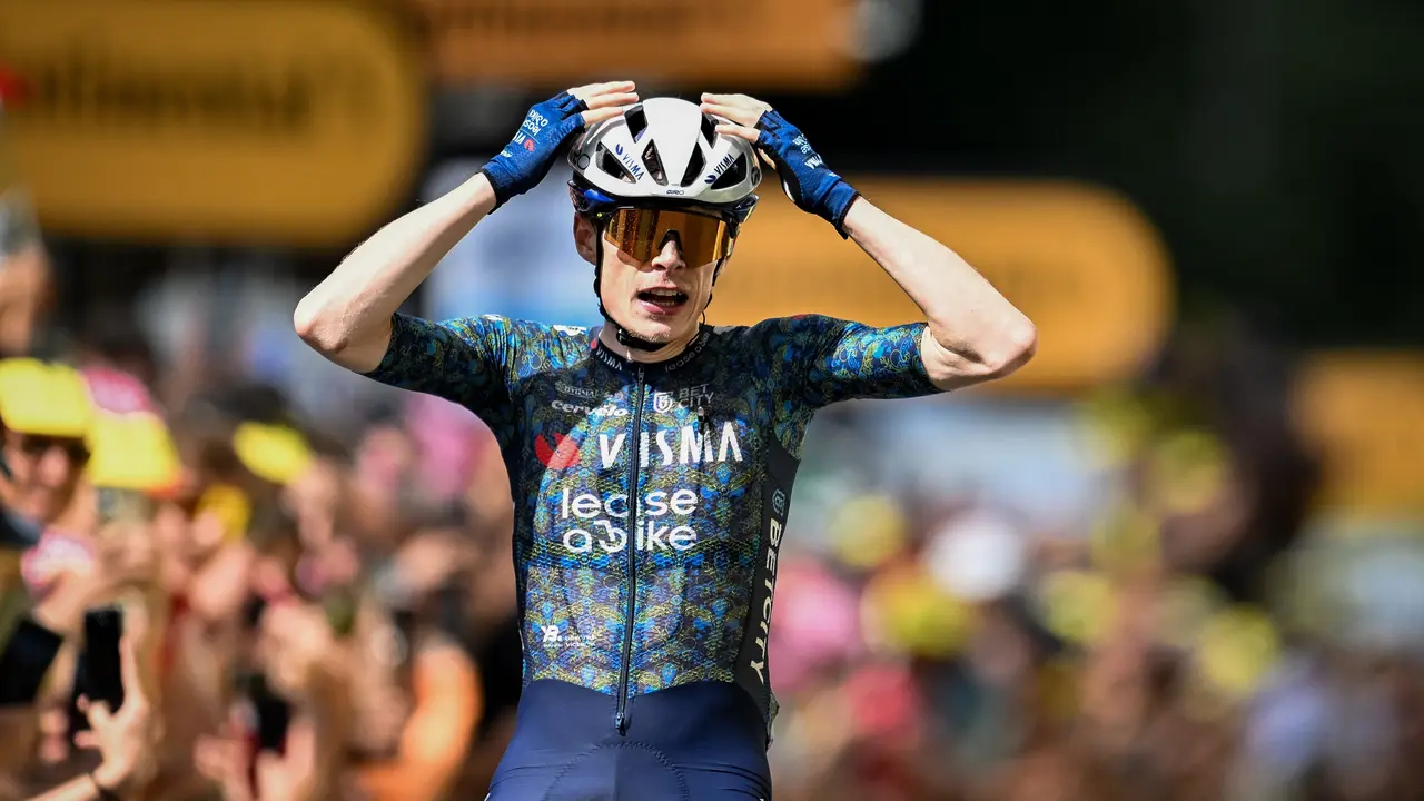 Jonas Vingegaard en el Tour de Francia 2024. / EP