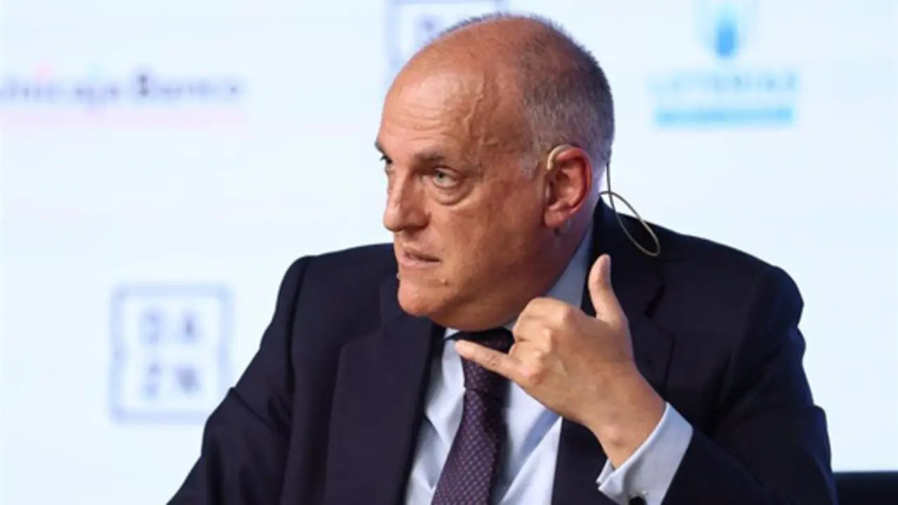 Javier Tebas, presidente de LaLiga. / AFP7