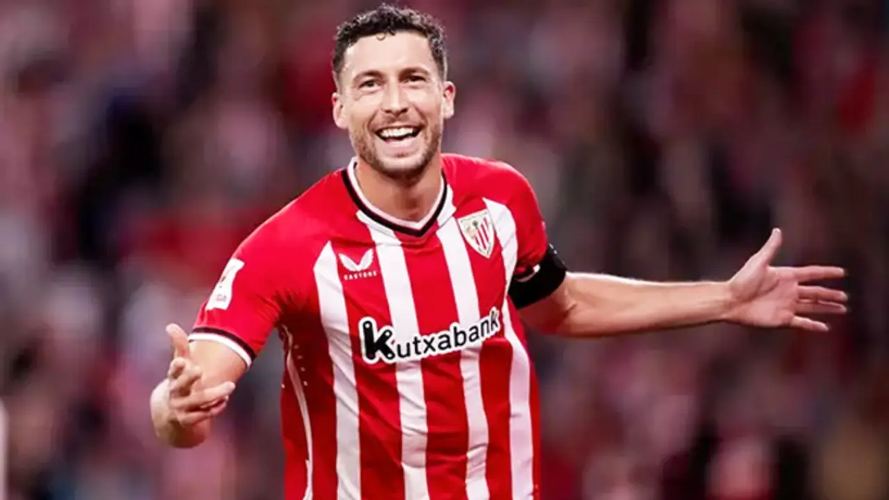 El jugador del Athletic Club &Oacute;scar de Marcos. / AFP7