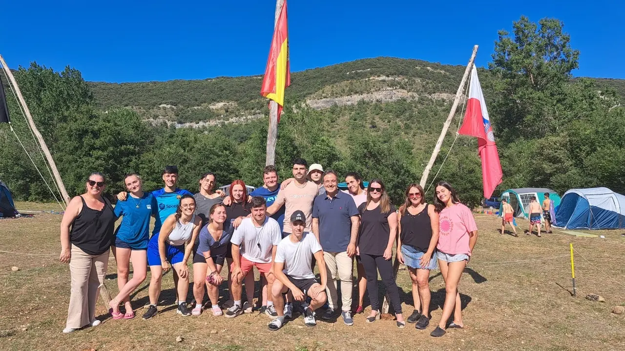 Campamento de verano en Nela. / Alerta