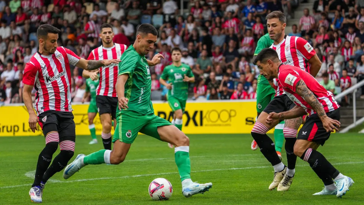 Partido Racing-Athletic. / Racing