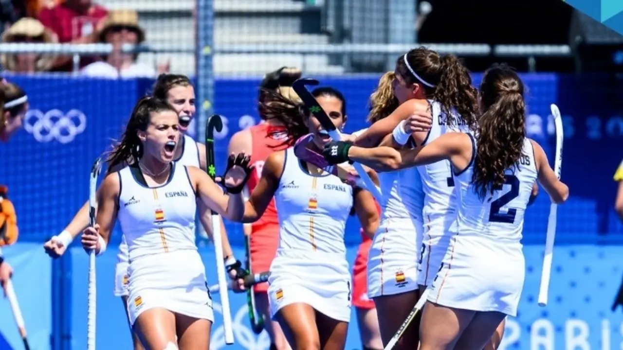 La selecci&oacute;n espa&ntilde;ola femenina de hockey hierba. / FIH