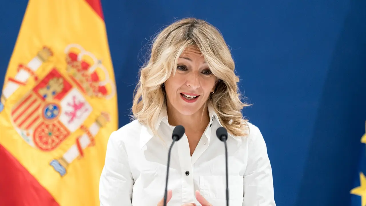 La vicepresidenta segunda del Gobierno y ministra de Trabajo y Econom&iacute;a Social, Yolanda D&iacute;az. Diego Radam&eacute;s