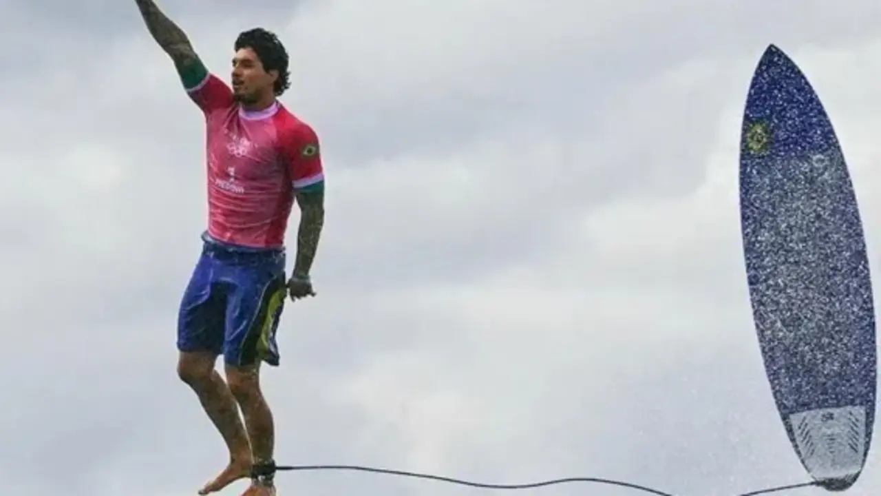 El surfista, Gabriel Medina. / INSTAGRAM
