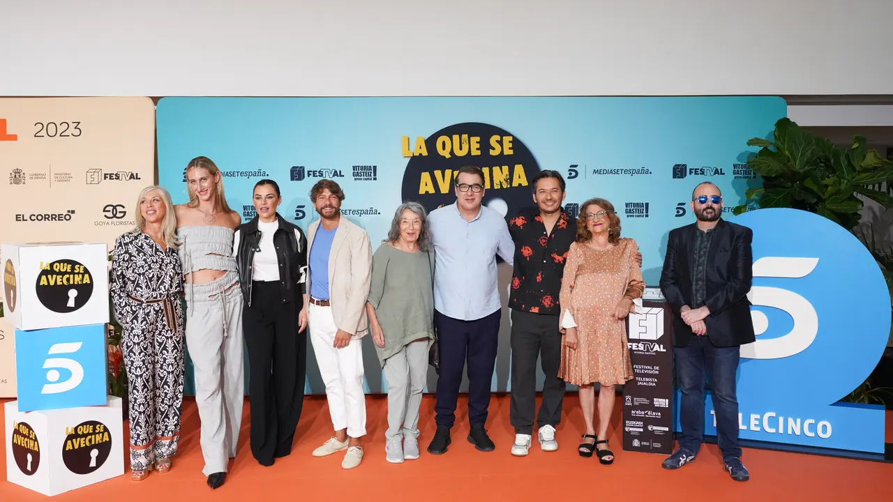 El reparto de la serie, 'La que se avecina'. / EP