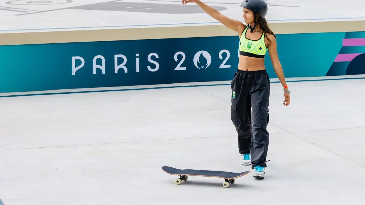 Rayssa Leal, la joven deportista brasile&ntilde;a de skateboarding. /  Rayssa Leal