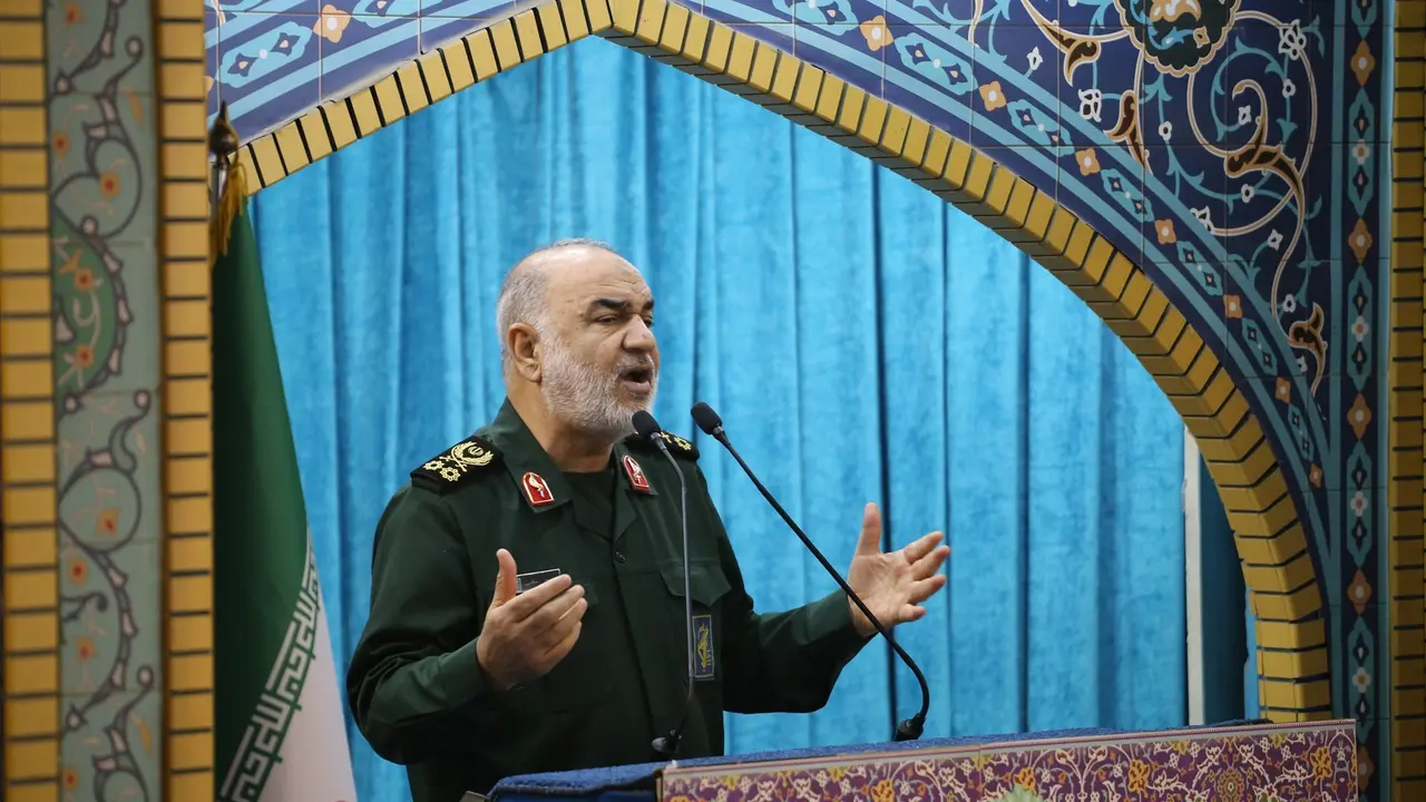 El jefe del Cuerpo de la Guardia Revolucionaria Isl&aacute;mica de Ir&aacute;n (CGRI), Hossein Salami. EP / Archivo