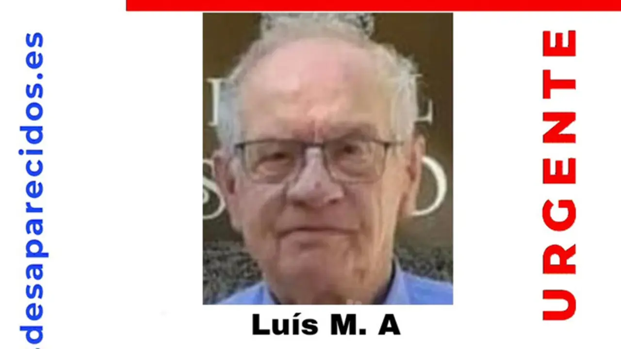 El  hombre de 79 a&ntilde;os en Aguilar de Campoo, en Palencia. / SOS Desaparecidos