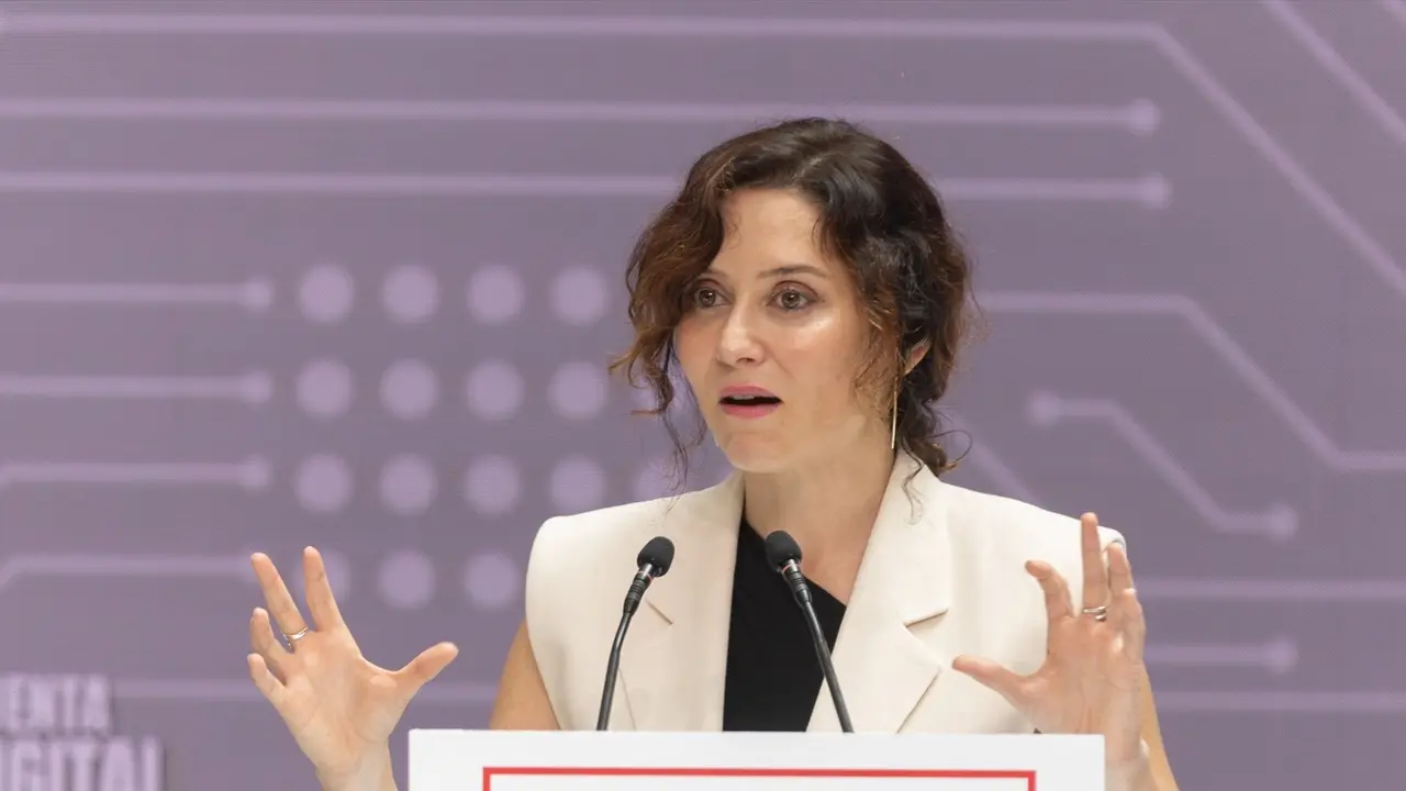 La presidenta de la Comunidad de Madrid, Isabel D&iacute;az Ayuso. EP
