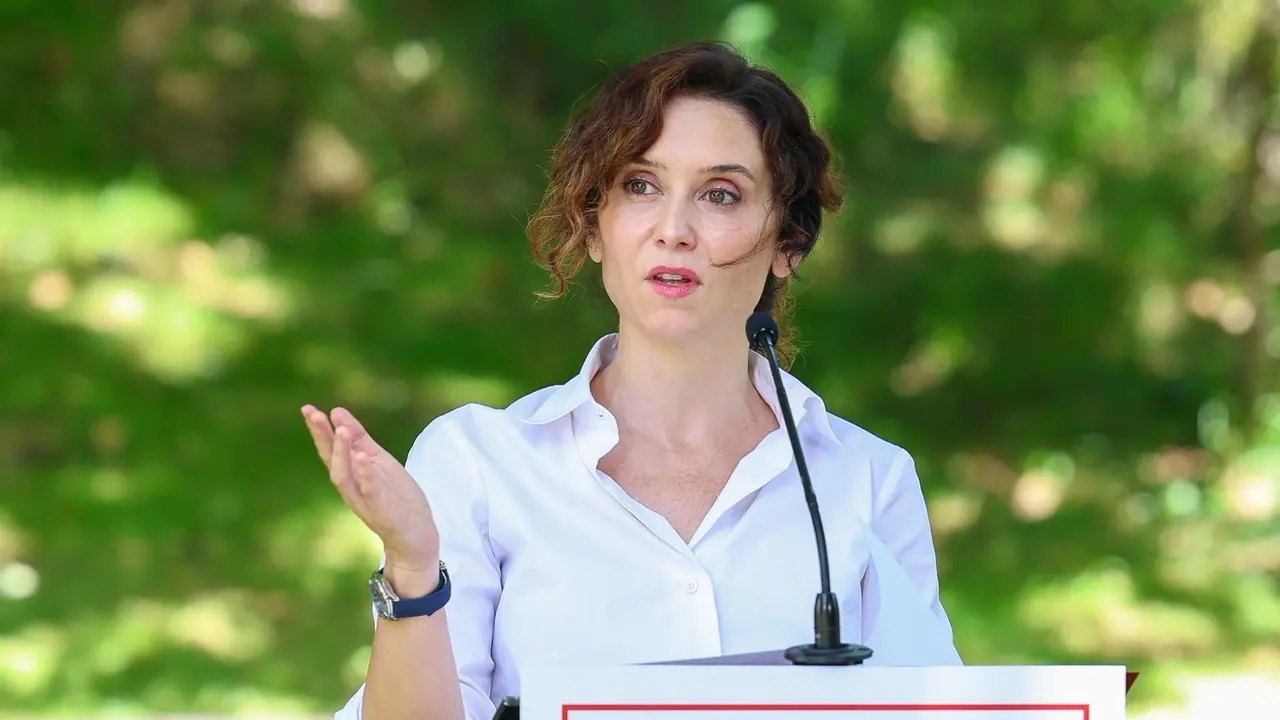 La presidenta de la Comunidad de Madrid, Isabel D&iacute;az Ayuso. Marta Fern&aacute;ndez