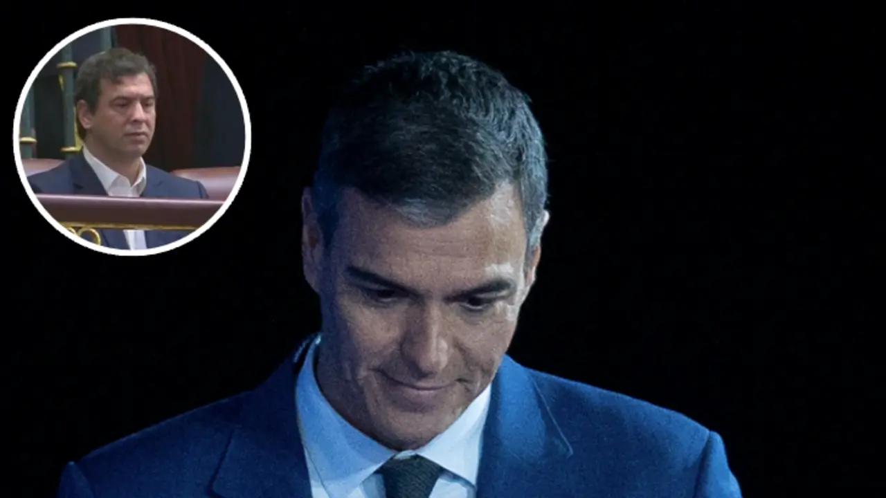 El presidente del Gobierno, Pedro S&aacute;nchez y en c&iacute;rculo su hermano David S&aacute;nchez. 
Firma: David Zorrakino / Europa Press