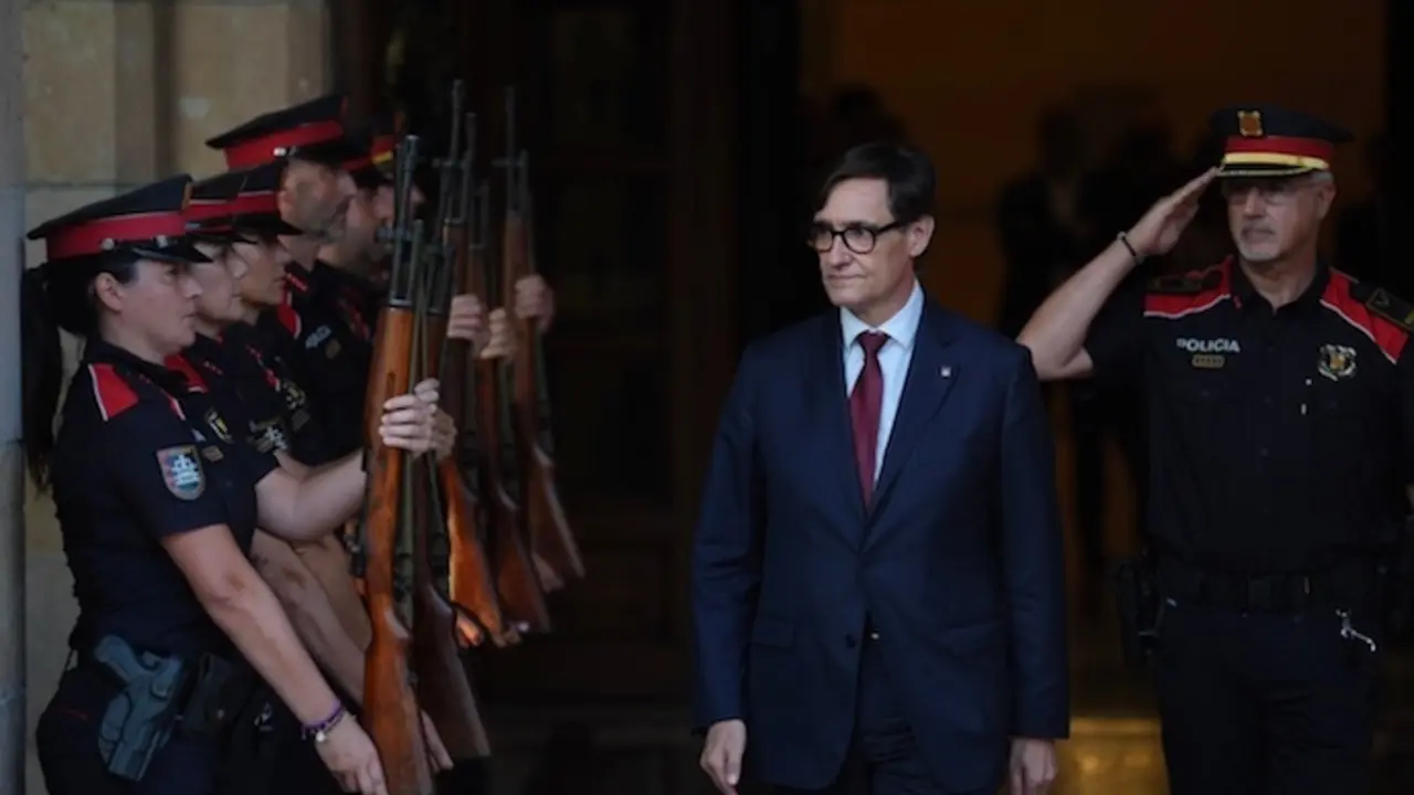 El reci&eacute;n investido presidente de la Generalitat, Salvador Illa. / EP