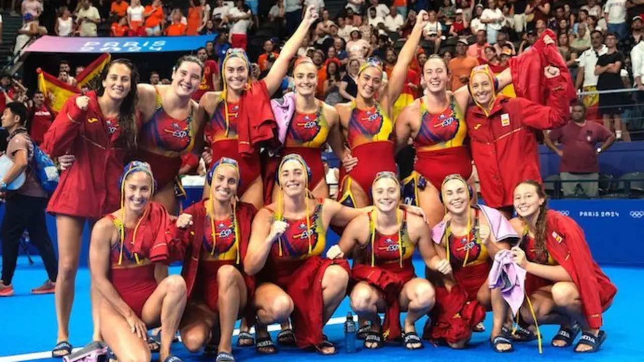 La selecci&oacute;n femenina de waterpolo. / COE