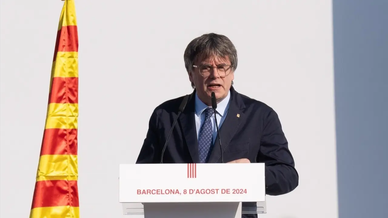 El expresidente de la Generalitat de Catalu&ntilde;a, Carles Puigdemont. David Zorrakino