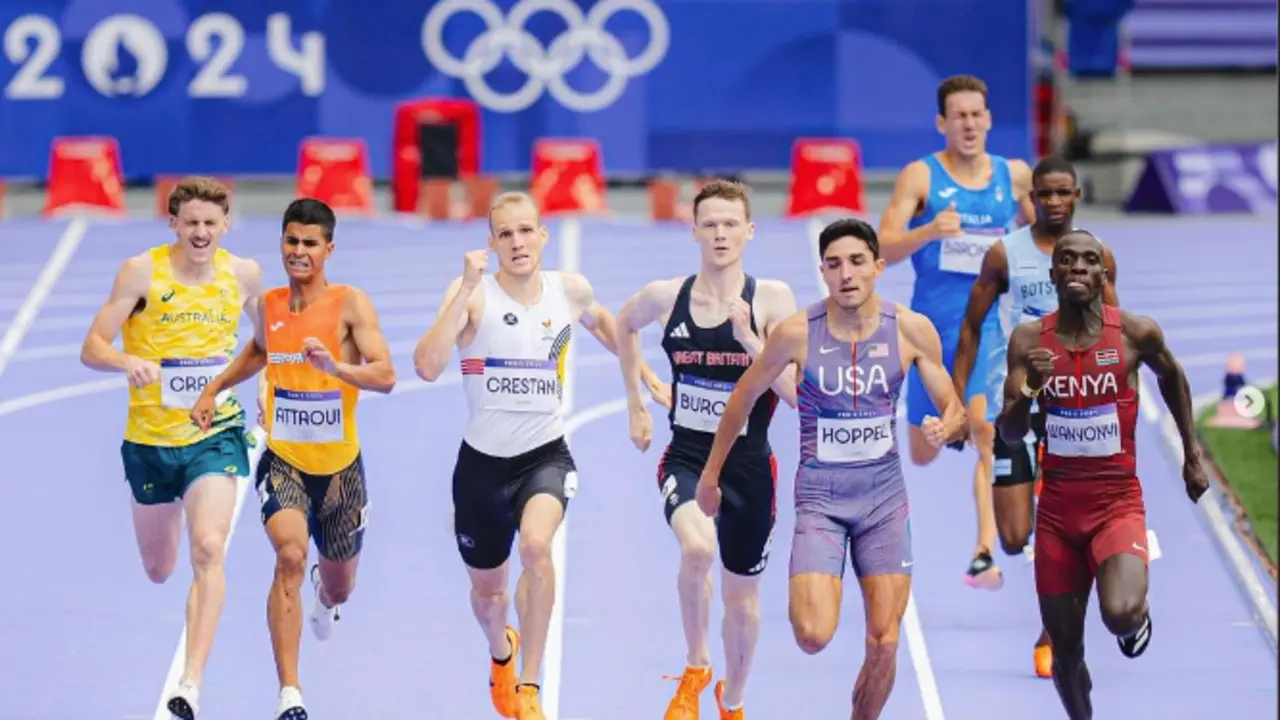 Mohamed Attaoui concluy&oacute; este s&aacute;bado en la quinta posici&oacute;n de una trepidante final de los 800 metros de los Juegos Ol&iacute;mpicos de Par&iacute;s.