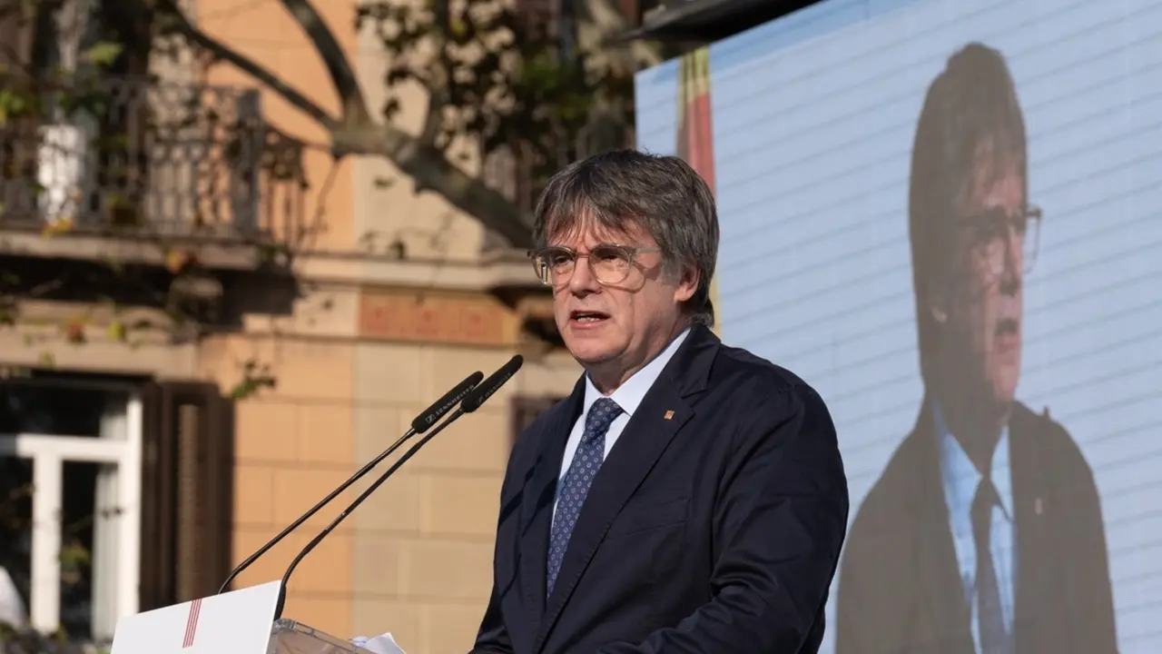 El expresidente de la Generalitat de Catalu&ntilde;a, Carles Puigdemont. David Zorrakino
